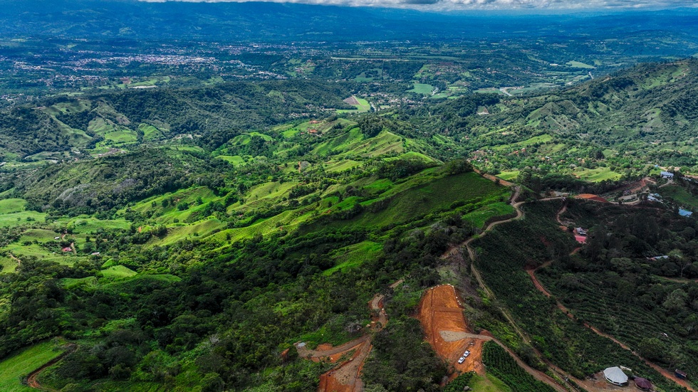  Spectacular Property with Chirripo Mountain  and San Isidro City Views