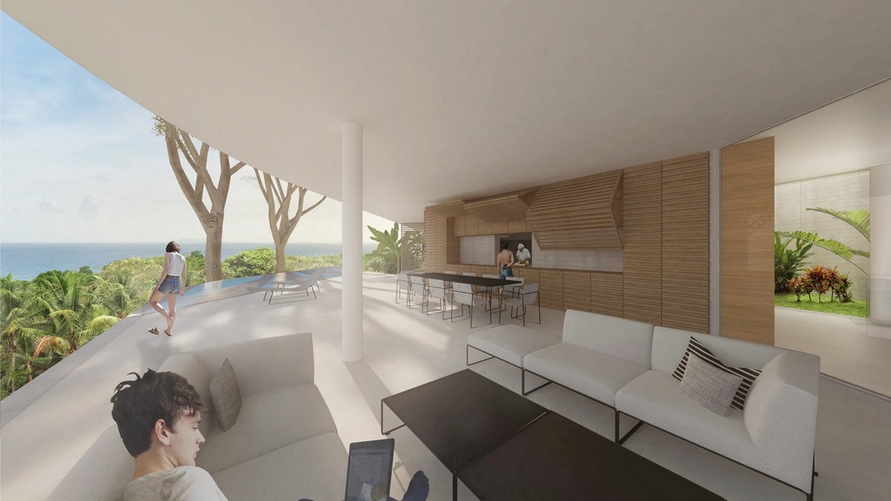 🌅 Front-Row Panoramic Sunset Ocean View Estate in San Martín